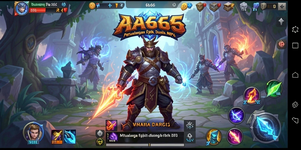 Screenshot gameplay menampilkan aksi seru dalam dunia ARPG.