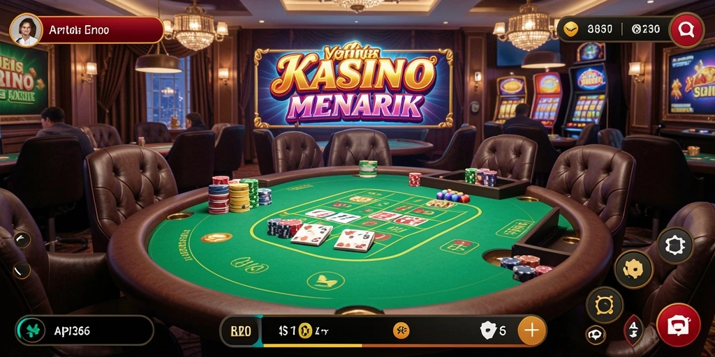 Screenshot API36 menampilkan gameplay mendebarkan dan antarmuka intuitif.