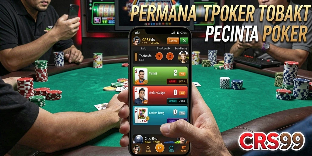 Tampilan screenshot gameplay CRS99 menampilkan aksi poker yang mendebarkan.