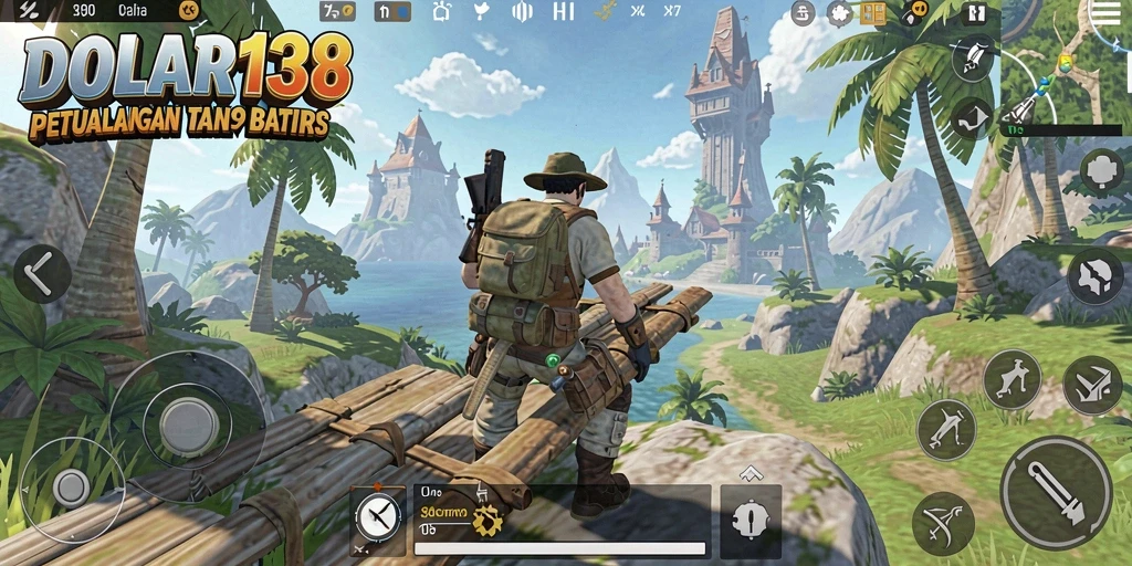 Tampilan menakjubkan dari gameplay DOLAR138 dalam dunia terbuka.