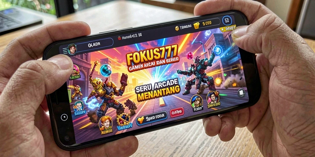 Tampilan gameplay FOKUS777 yang menegangkan dan penuh tantangan.