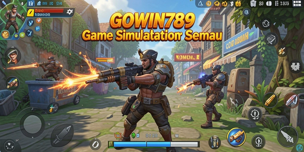 Tampilan gameplay menarik dari GOWIN789 dalam simulasi yang seru.