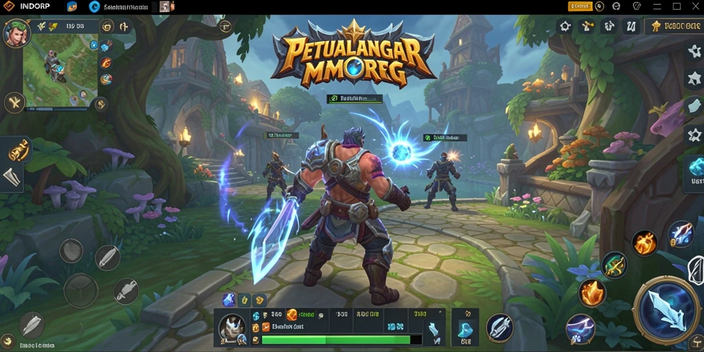 Gameplay seru dan interaktif di dunia fantasi INDORP.