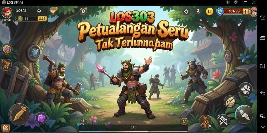 Tangkapan layar dari gameplay petualangan yang mendebarkan.