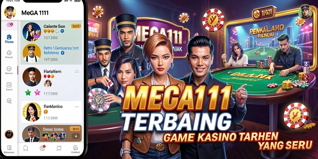 Tampilan seru game Kasino MEGA111 dengan gameplay yang menarik.
