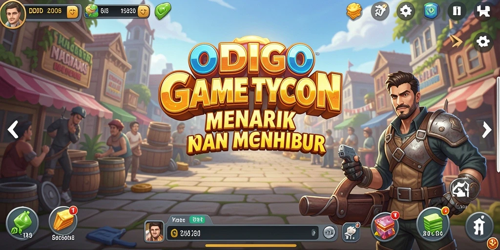 Screenshot ODDIGO menampilkan dinamika manajemen bisnis yang menarik.