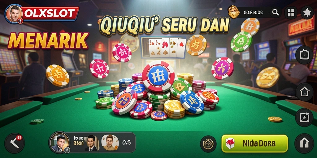 Screenshot utama OLXSLOT menampilkan gameplay menarik QiuQiu.