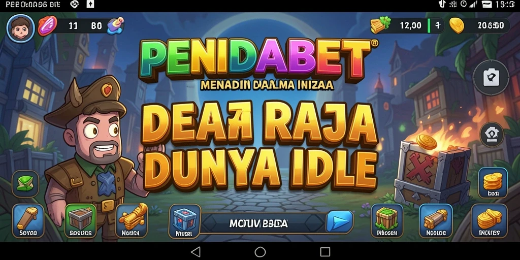 Screenshot utama PENIDABET menampilkan aksi seru gameplay Idle.