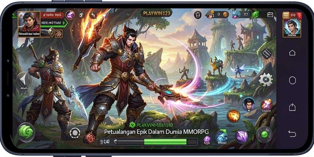 Screenshot gameplay menampilkan aksi epik dalam <strong>PLAYWIN123</strong>.