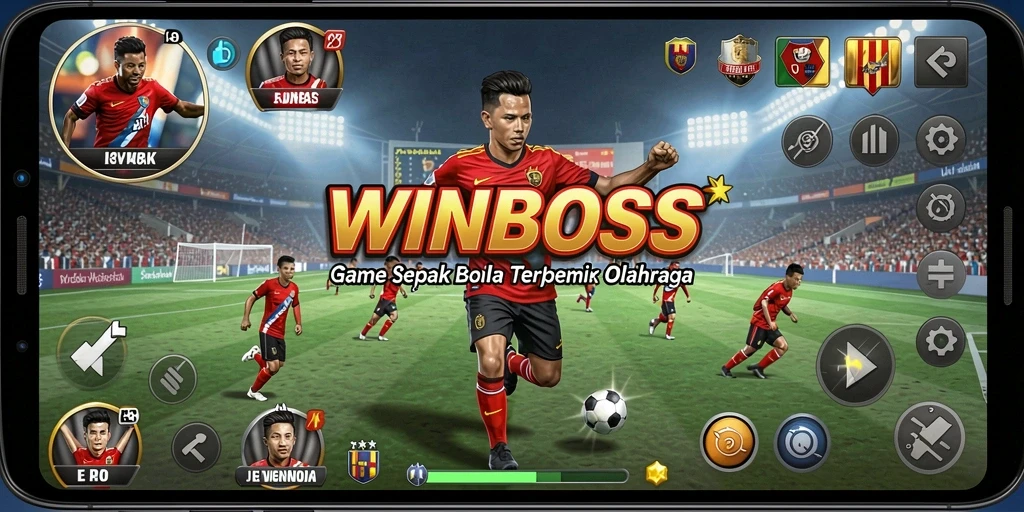 Tampilan gameplay WINBOSS yang menarik dan mendebarkan.